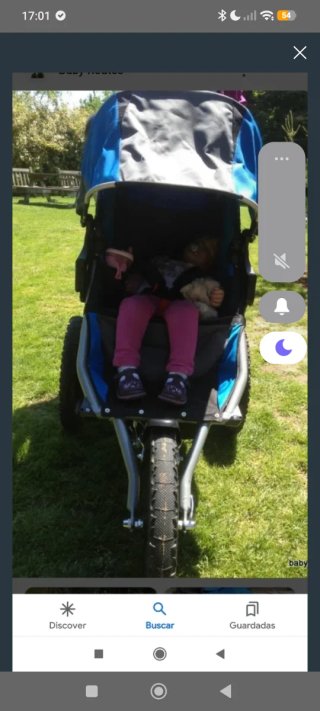 Silla de paseo para correr bebé -Bob Sport