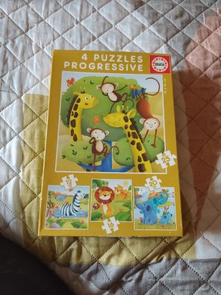 4 Puzzles Progresivos Educa