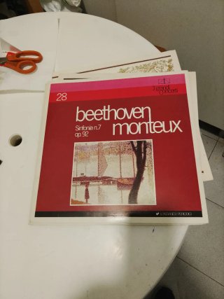 4 LPs Años 80 Mozart, Beethoven, Vivaldi y Schuber