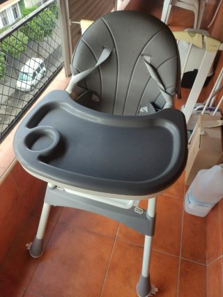 Trona bebé y bañera infantil