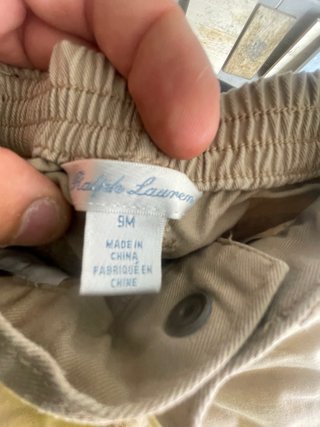 Pantaloni Ralph Lauren Bimbo Beige