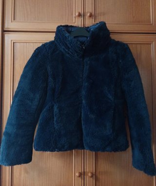 Chaqueta reversible azul marino