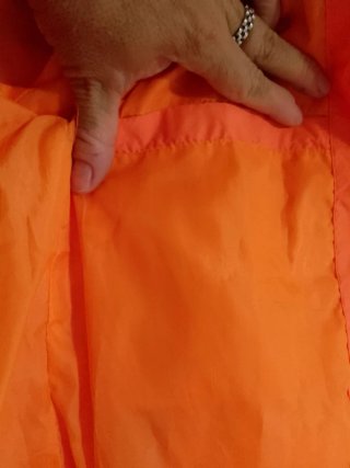 Giacca  DESIERTO Arancio/Blu Taglia M