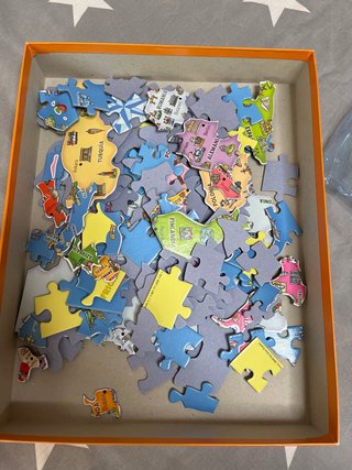Puzzle Europa 125 Piezas Educativa Diset