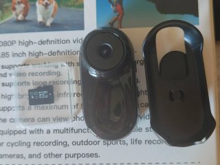 Action Cam Tascabile 1080P Magnetica con Schermo