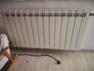 Radiadores de aluminio blancos