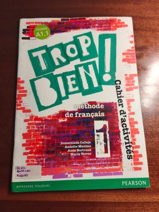 Trop bien! 1 Livre de l'élève