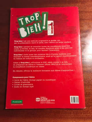Trop bien! 1 Livre de l'élève