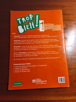 Trop bien! 1 Livre de l'élève