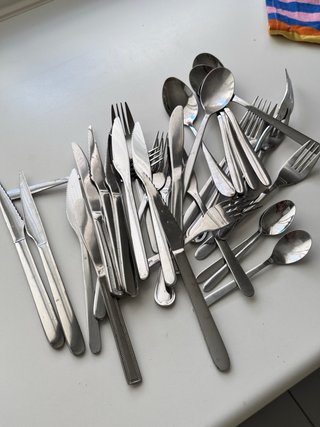 Set di posate in acciaio inossidabile