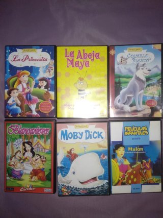 Colección 12 DVDs Películas Infantiles Español