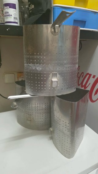Cuece pasta acero inoxidable