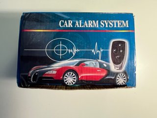 Sistema de alarma universal para coche 12-15v