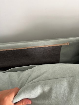 Sofá Banak Importa verde tela