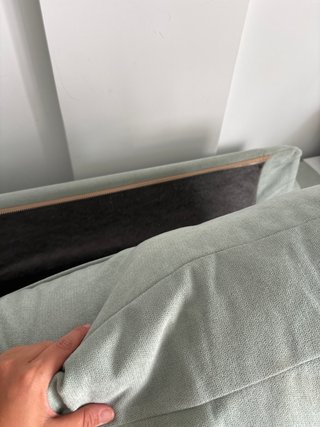 Sofá Banak Importa verde tela