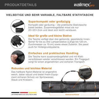 Walimex pro 1012702 Silencioso bolsa de estilo Var