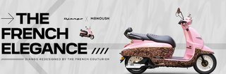 Peugeot Django 125cc Candy Pink x Manoush -Limited