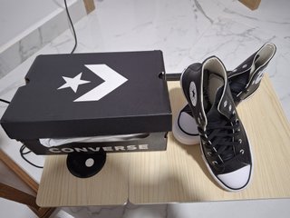 Converse All Star Botas Negras Piel