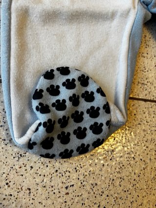 Pigiamone neonato orsetto azzurro