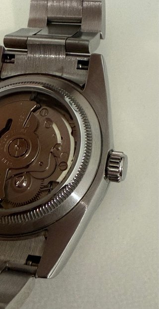 Reloj automático esfera verde + extras de regalo