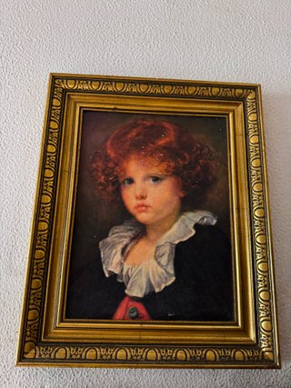Oleo Reproduccion Le Petit Garçon au Col Blanc