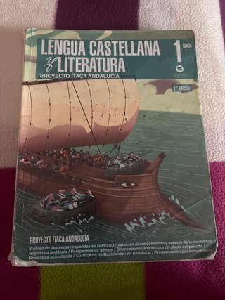 Lengua castellana y literatura, 1 BACH.