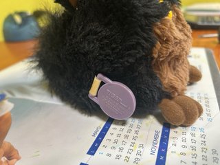 Furby Original Marrón y Negro Antiguo