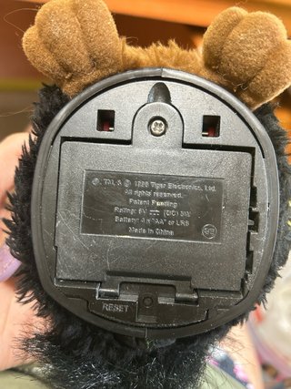 Furby Original Marrón y Negro Antiguo
