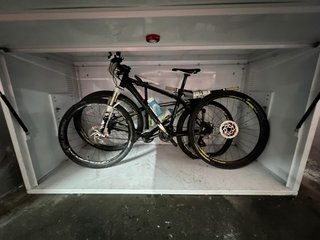 Armario homologado garaje trastero para bicicletas