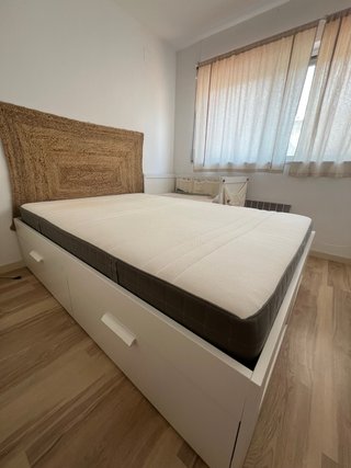 Cama 140cm IKEA HÖVÅG con cajones