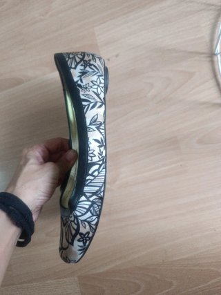 Bailarinas Zara estampado floral talla 39