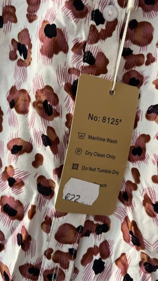 Camisa estampada leopardo