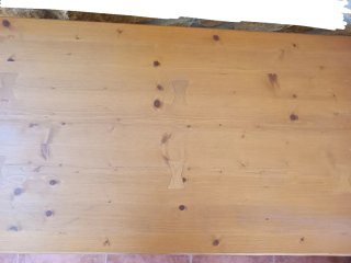 Mesa centro madera maciza estilo rústica