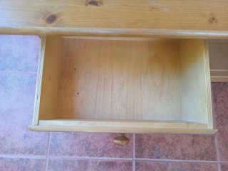 Mesa centro madera maciza estilo rústica