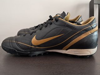 Scarpe Nike calcetto indoor nero/oro