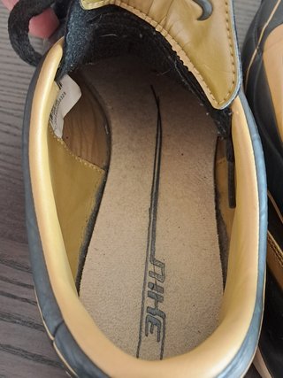 Scarpe Nike calcetto indoor nero/oro