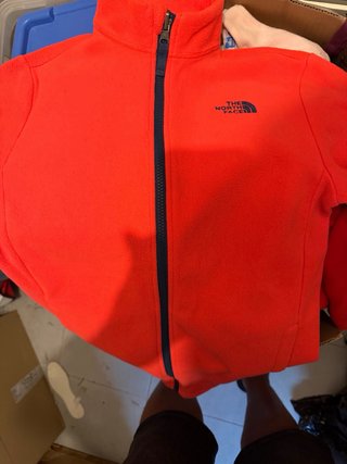 Polar The North Face Rojo Talla L Mujer Original