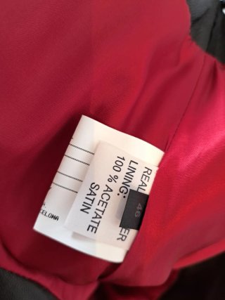 Falda de piel auténtica GOES talla 46 – Piel ovina