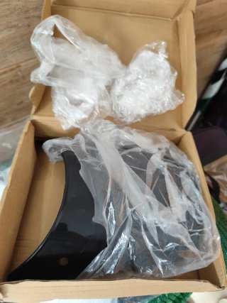 Deflector de viento para moto - Visera