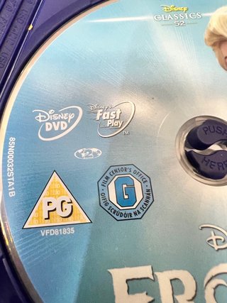 DVD Frozen Película Disney