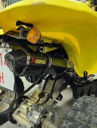 Tubo Escape Suzuki LTZ 400