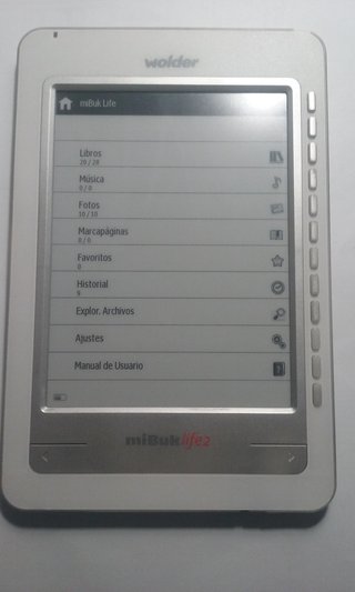 Ebook Wolder miBuk Life2 Blanco