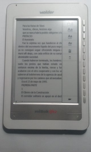 Ebook Wolder miBuk Life2 Blanco
