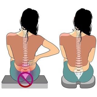 Cojín Ergonómico Viscoelástico Antideslizante