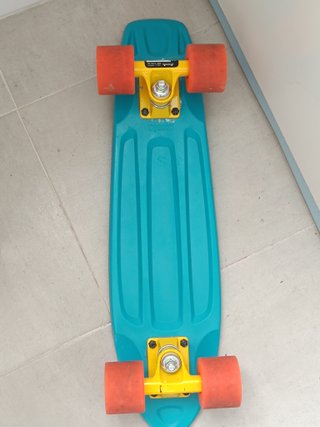 Monopatín Penny Azul y Naranja