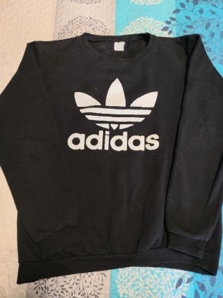 Sudadera Adidas Hombre Negra
