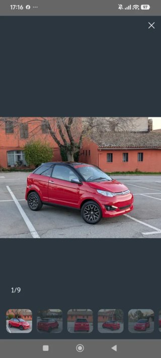 Cuadriciclo Rojo