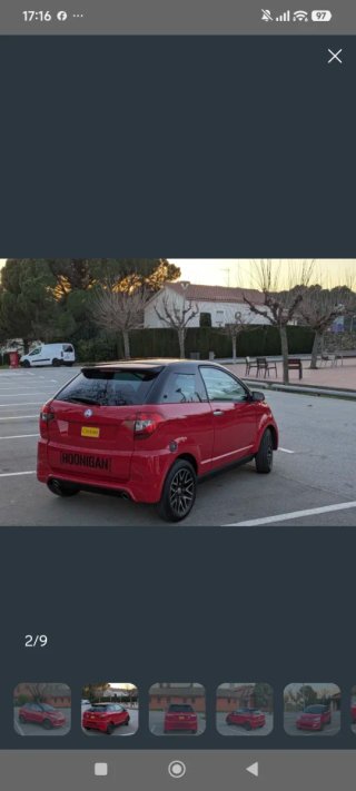Cuadriciclo Rojo