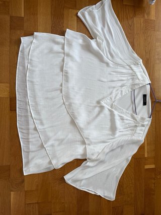 Blusa de mujer blanca talla XL sin estrenar