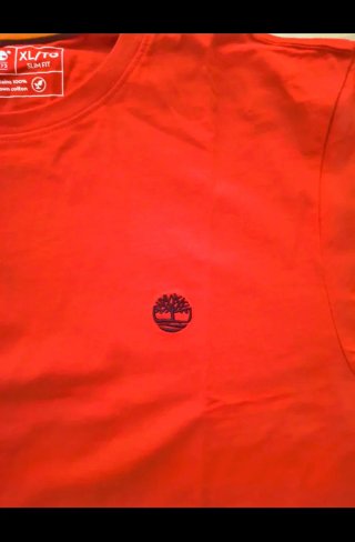 T-shirt Timberland Uomo Rossa